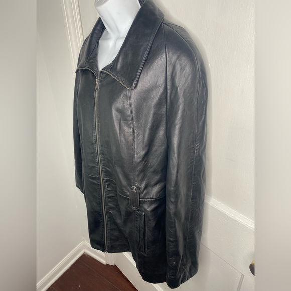 Preswick & Moore Black Leather Women's Jacket - Picture 12 of 12